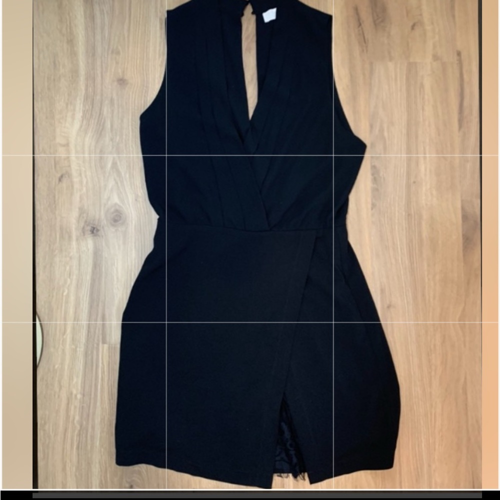 Astr Black Midi Dress - Picture 3 of 12